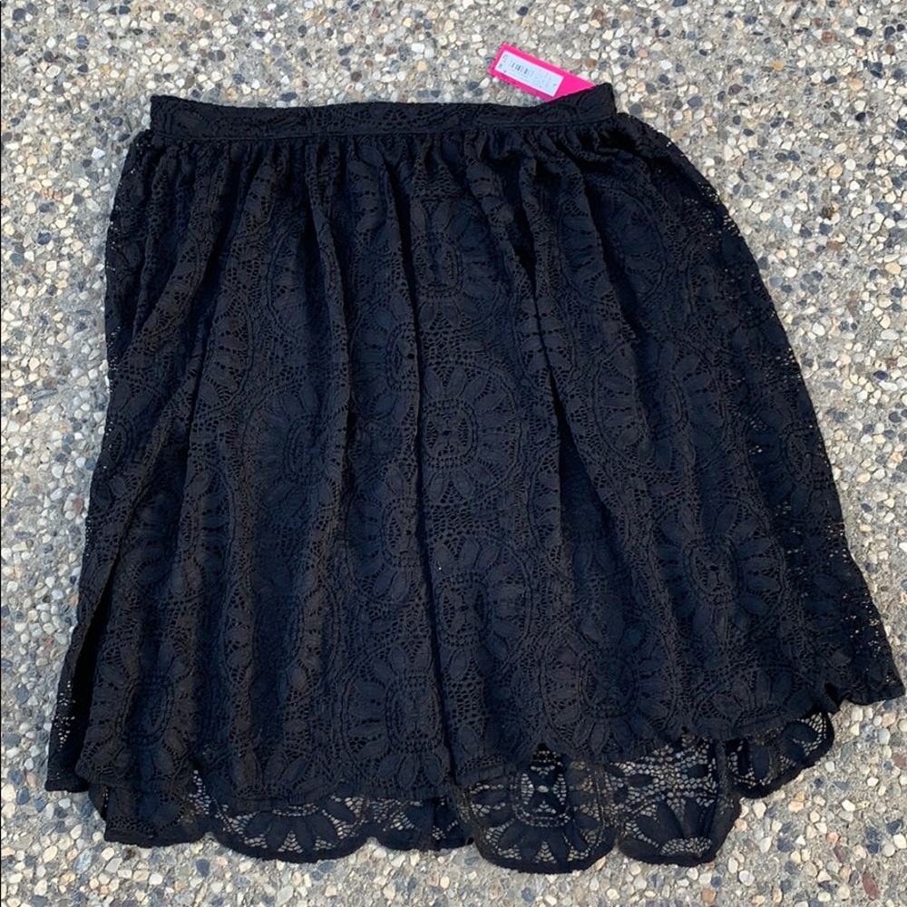 Black Lace Skirt